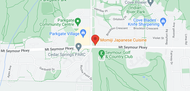 map of 305 3732 MT SEYMOUR PARKWAY